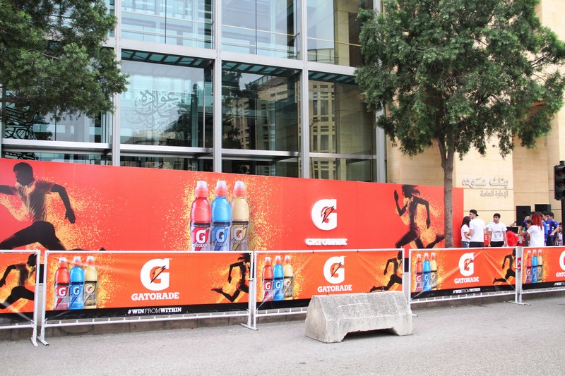 Gatorade at Beirut Marathon 2016